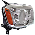 2011 Honda Pilot - Driver and Passenger Side Halogen Headlight, With bulb(s), OE Replacement
