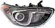 2017 Hyundai Elantra GT - Driver and Passenger Side Halogen Headlight, With bulb(s), OE Replacement