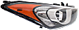 2017 Hyundai Elantra GT - Driver and Passenger Side Halogen Headlight, With bulb(s), OE Replacement