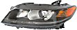 Driver and Passenger Side Halogen Headlight, With bulb(s), OE Replacement, Coupe, CAPA Certified