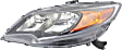 2015 Honda Civic - Driver and Passenger Side Halogen Headlight, With bulb(s), OE Replacement, Coupe
