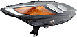2015 Honda Civic - Driver and Passenger Side Halogen Headlight, With bulb(s), OE Replacement, Coupe