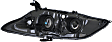 2015 Honda Civic - Driver and Passenger Side Halogen Headlight, With bulb(s), OE Replacement, Coupe