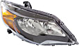 Driver and Passenger Side Headlights, with Bulbs, Halogen, Coupe, CAPA Certified