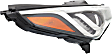 2015-2017 Hyundai Sonata - Driver and Passenger Side Headlights, with Bulbs, Halogen, Sedan, For Models without Tech and Ultimate Package, without Daytime Running Light, CAPA Certified