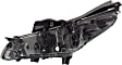 2015-2017 Hyundai Sonata - Driver and Passenger Side Headlights, with Bulbs, Halogen, Sedan, For Models without Tech and Ultimate Package, without Daytime Running Light, CAPA Certified