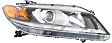 2013 Honda Accord - Driver and Passenger Side Halogen Headlight, With bulb(s), OE Replacement, Coupe