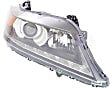 2013 Honda Accord - Driver and Passenger Side Halogen Headlight, With bulb(s), OE Replacement, Coupe