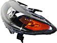 Driver and Passenger Side Headlights, with Bulbs, Halogen, Coupe, CAPA Certified