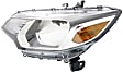 2016 Honda Fit - Driver and Passenger Side Halogen Headlight, With bulb(s), Mexico Built Vehicle, OE Replacement