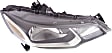 2016 Honda Fit - Driver and Passenger Side Halogen Headlight, With bulb(s), Mexico Built Vehicle, OE Replacement
