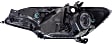 2016 Honda Fit - Driver and Passenger Side Halogen Headlight, With bulb(s), Mexico Built Vehicle, OE Replacement