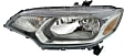 Driver and Passenger Side Headlights, with Bulbs, Halogen, Mexico Built Vehicle, CAPA Certified
