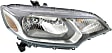 Driver and Passenger Side Headlights, with Bulbs, Halogen, Mexico Built Vehicle, CAPA Certified