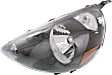 2007 Honda Fit - Driver and Passenger Side Halogen Headlight, With bulb(s), OE Replacement