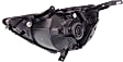 2007 Honda Fit - Driver and Passenger Side Halogen Headlight, With bulb(s), OE Replacement