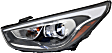Driver and Passenger Side Halogen Headlight, With bulb(s), OE Replacement