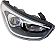 Driver and Passenger Side Halogen Headlight, With bulb(s), OE Replacement