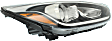 Driver and Passenger Side Halogen Headlight, With bulb(s), OE Replacement, CAPA Certified