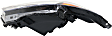 2016 Honda HR-V - Driver and Passenger Side Halogen Headlight, With bulb(s), OE Replacement, CAPA Certified