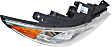 2013 Hyundai Sonata - Driver and Passenger Side Halogen Headlight, With bulb(s), OE Replacement, Sedan