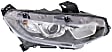 Driver and Passenger Side Halogen Headlight, With bulb(s), OE Replacement