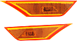 Front, Driver and Passenger Side Side Marker With bulb(s)