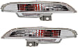 Front, Driver and Passenger Side Turn Signal Light, With bulb(s)