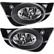 Front, Driver and Passenger Side Fog Lights, With Bulb(s), Halogen