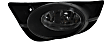 Front, Driver and Passenger Side Fog Lights, With Bulb(s), Halogen