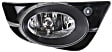 Front, Driver and Passenger Side Fog Lights, With Bulb(s), Halogen
