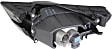 Front, Driver and Passenger Side Fog Lights, With Bulb(s), Halogen