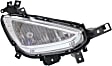 Front, Driver and Passenger Side Fog Lights, With Bulb(s), Halogen