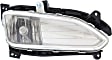 Front, Driver and Passenger Side Fog Lights, With Bulb(s), Halogen