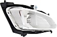 Front, Driver and Passenger Side Fog Lights, With Bulb(s), Halogen