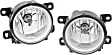 2016 Honda CR-Z - Front, Driver and Passenger Side Halogen Fog Light, Without bulb(s), CAPA Certified