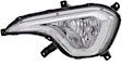 Front, Driver and Passenger Side Fog Lights, With Bulb(s), Halogen