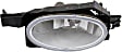 Front, Driver and Passenger Side Fog Lights, With Bulb(s), Halogen