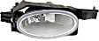 Front, Driver and Passenger Side Fog Lights, With Bulb(s), Halogen