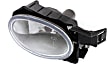 Front, Driver and Passenger Side Fog Lights, With Bulb(s), Halogen