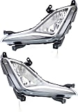 Front, Driver and Passenger Side Fog Lights, With Bulb(s), Halogen