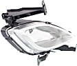 Front, Driver and Passenger Side Halogen Fog Light, With bulb(s), Korea Built Vehicle, OE Replacement