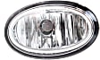 Front, Driver and Passenger Side Fog Lights, With Bulb(s), Halogen