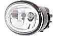Front, Driver and Passenger Side Fog Lights, With Bulb(s), Halogen
