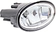 Front, Driver and Passenger Side Fog Lights, With Bulb(s), Halogen