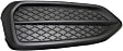 Fog Light Cover - Front, Driver and Passenger Side, Black, Coupe