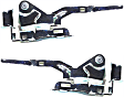 Driver and Passenger Side Hood Hinges, Sedan