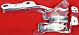 Driver and Passenger Side Hood Hinges, Sedan