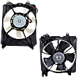 Radiator and A/C Condenser Fan - Driver and Passenger Side