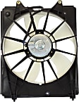 2015 Honda Odyssey EX - Radiator and A/C Condenser Fan Driver and Passenger Side, 6 Cyl 3.5L, Single fan